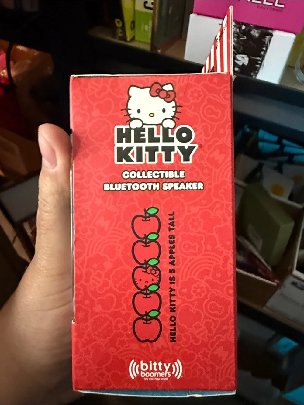 Hello Kitty Red and White Collectible Bluetooth Speaker